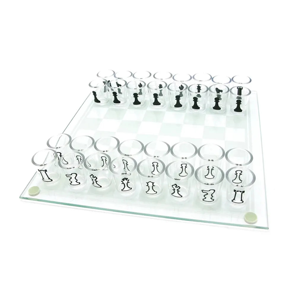 Shot Glass Chess - Drinking Game Set